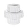 VYH PVC Union Coupling Pipe Fitting Slip Union Schedule 40 AdapterSocket x Socket Builtin EPDM ORing White 1 Pack