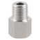 Pysrych 304 Stainless Steel Forged Pipe Fitting Converter Adapter 14 NPT Female x M101 Male 2000psi 1 Pc
