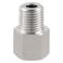 Pysrych 304 Stainless Steel Forged Pipe Fitting Converter Adapter 14 NPT Female x M101 Male 2000psi 1 Pc