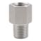 Pysrych 304 Stainless Steel Forged Pipe Fitting Converter Adapter 14 NPT Female x M101 Male 2000psi 1 Pc