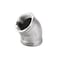 Pysrych Stainless Steel 304 Cast Pipe Fitting 45 Degree Elbow 1 NPT Female x 1 NPT Female