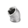 Pysrych Stainless Steel 304 Cast Pipe Fitting 45 Degree Elbow 1 NPT Female x 1 NPT Female