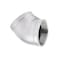 Pysrych Stainless Steel 304 Cast Pipe Fitting 45 Degree Elbow 1 NPT Female x 1 NPT Female