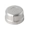 Pysrych Stainless Steel 304 Cast Pipe Fitting Round End Cap 2 NPT Female Pack of 1