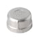 Pysrych Stainless Steel 304 Cast Pipe Fitting Round End Cap 2 NPT Female Pack of 1
