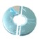 PZRT 2pcs Wall Split Flange Stainless Steel Round Escutcheon Plate Wallmounted Water Pipe Cover Accessories for 61mm Diameter Pipe