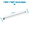 Quickun 304 Stainless Steel Pipe Fitting 1 NPT x 1 NPT Male Malleable Nipple Cast Pipe 12 Length