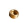 Quickun Brass Fitting 1 Brass Hex Plug Pipe Fitting Internal Hex Thread Socket Plug Pack of 2