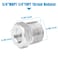 Quickun Stainless Steel Reducing Hex Bushing 34 Male NPT to 14 Female NPT Reducer Bushing Pipe Hose Fitting Pack of 2