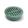 Rocky Mountain Goods 4 Plastic Round Drainage Grate Cover Green Fits 4 Pipes Prevents Debris Ideal for Lawns Patios Walkways Durable UV Resistant Plastic Easy Install