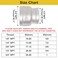 S SYDIEN Reducing Coupling 34 x 12 NPT Female Threaded Pipe Fitting 304 Stainless Steel 2 Pack