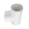 Lakesstory Sch 40 34 Inch PVC Tee 3 Way PVC Fitting With Socket x FNPT x Socket Ideal for Plumbing Pipe Connectors