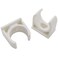 SDTC Tech 12Pack UShaped PVC Water Pipe Clamps Fit for 25mm OD Compatible with 34 ID PVC Pipe