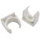 SDTC Tech 12Pack UShaped PVC Water Pipe Clamps Fit for 25mm OD Compatible with 34 ID PVC Pipe