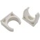 SDTC Tech 12Pack UShaped PVC Water Pipe Clamps Fit for 32mm OD Compatible with 1 ID PVC Pipe
