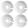 Seimneire 4pcs 118 inch217 inch 30mm55mm Plastic Pipe Cover White Clipon Flange Connector HOSE PIPE FITTING DX240130662