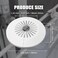 Seimneire 4pcs 118 inch217 inch 30mm55mm Plastic Pipe Cover White Clipon Flange Connector HOSE PIPE FITTING DX240130662