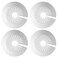 Seimneire 4pcs 118 inch217 inch 30mm55mm Plastic Pipe Cover White Clipon Flange Connector HOSE PIPE FITTING DX240130662