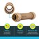 SharkBite 34 Inch Slip Coupling Push to Connect Brass Plumbing Fitting PEX Pipe Copper CPVC PERT HDPE U3016LFA