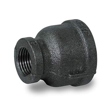 SUPPLYGIANT Supply Giant CNSD4003 2 X 12 Black Malleable Iron Reducing Coupling