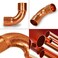 SUPPLYGIANT DDMU00345 90 degrees Long Turn Sweat Elbow Copper Fittings 34