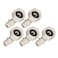 SUPPLYGIANT QQTM12125 Plastic Poly Alloy 90 Degree Swivel Elbow PEX x FPT Barb Pipe Fitting 12 x 12 White 5 Pack