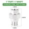 TAISHER 1PCS 304 Stainless Steel Union 1 NPT Male x 1 NPT Female Cast Pipe Fitting