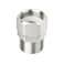TAISHER 2PCS 304 Stainless Steel Flexible Movable Connector 12 Male for Sprayer Angled Valve Shower Arm