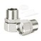 TAISHER 2PCS 304 Stainless Steel Flexible Movable Connector 12 Male for Sprayer Angled Valve Shower Arm