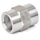 TAISHER 2PCS Forging of 304 Stainless Steel Pipe Fitting Coupling 18Inch Female Pipe x 18Inch Female Pipe