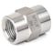 TAISHER 2PCS Forging of 304 Stainless Steel Pipe Fitting Coupling 18Inch Female Pipe x 18Inch Female Pipe