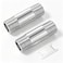 TAISHER 2PCS Stainless Steel Pipe Fittings 14 NPT x 14 NPT Male Threaded 8 Length Nipple Cast Pipe