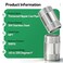 TAISHER 2Pcs Stainless Steel Pipe Fittings 34 NPT x 34 NPT Male Threaded 2 Length Nipple Cast Pipe