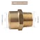Tsinghwang 4 Pack G 12 BSP Female Thread to US 12 NPT Male Thread Brass Pipe Fitting AdapterG to NPT Adapter 12 Inch Converter Connector