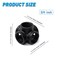 Home TZH TZH 4Pack 5Way Corner Black Malleable Cast Iron Pipe Fitting 34 Black 5Way Side Outlet Tee for Industrial Pipe Furniture DIY Decoration