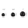 Home TZH TZH 4Pack 5Way Corner Black Malleable Cast Iron Pipe Fitting 34 Black 5Way Side Outlet Tee for Industrial Pipe Furniture DIY Decoration