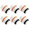 Uenede 6PCS PPR Outer Hex 34 PT Male Thread Socket Pipe Plug Fittings End Caps for WaterOilGas