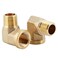U.S. Solid US Solid 2pcs 90 Degree Barstock Street Elbow Brass Pipe Fitting 38 NPT Male Pipe to 38 NPT Female