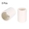 uxcell 25mm Straight PVC Pipe Fitting Coupling Adapter Connector 5 Pcs