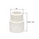 uxcell 32mm Slip X G1 Male Thread PVC Pipe Fitting Adapter Connector 10Pcs