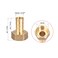 uxcell Brass Hose Barb Fitting Connector 12mm Barb G12 Female Thread Pipe Adapter 2Pcs