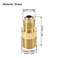 uxcell Brass Pipe fitting 14 SAE Flare to 14NPT Male Thread Tubing Adapter Hose Connector for Air Conditioner Refrigeration