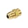 uxcell Brass Pipe fitting 5818UNF Flare Male to 14NPT Female Thread Tubing Adapter Hose Connector for Air Conditioner Refrigeration 4Pcs