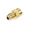 uxcell Brass Pipe fitting 71620UNF Flare Male to 18NPT Female Thread Tubing Adapter Hose Connector for Air Conditioner Refrigeration 2Pcs