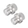 uxcell M10 X 1 Male Outer Hex Head Plug 304 Stainless Steel Solid Thread Corrosion Resistant Bung Plug Pipe Fitting 2pcs