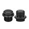 uxcell Outer Hex Head Socket Pipe Fitting Plug M22x15 Male Thread Carbon Steel 2Pcs for Terminate Pipe Ends