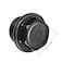 uxcell Outer Hex Head Socket Pipe Fitting Plug M24x15 Male Thread Carbon Steel 2Pcs for Terminate Pipe Ends