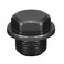 uxcell Outer Hex Head Socket Pipe Fitting Plug M24x15 Male Thread Carbon Steel for Terminate Pipe Ends