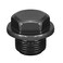 uxcell Outer Hex Head Socket Pipe Fitting Plug M24x15 Male Thread Carbon Steel for Terminate Pipe Ends