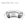 uxcell Pipe Fitting 304 Stainless Steel 90 Degree Elbow ButtWeld 114 OD 1mm Thick 76x40mm Pipe Size 2pcs